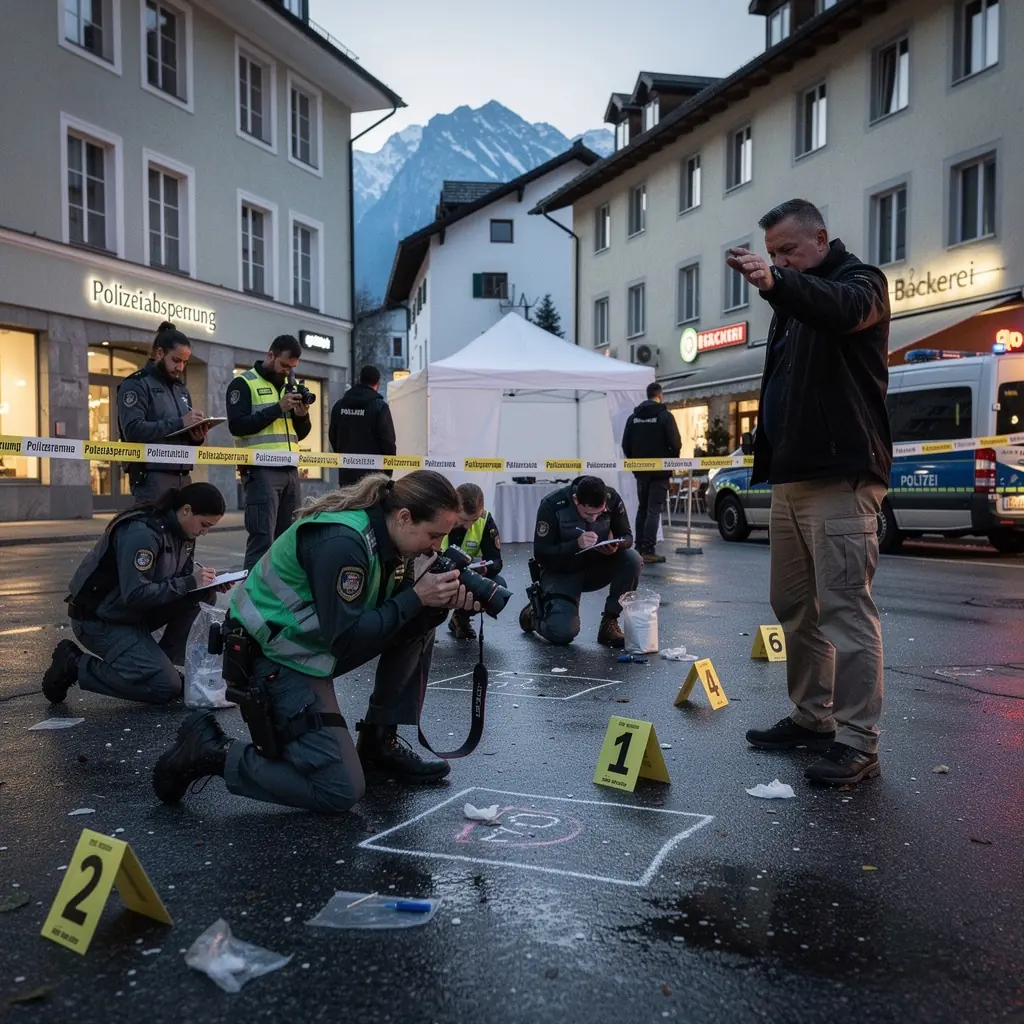 Ein Forensiklabor mit Mikroskopen und Analysegeräten zur Untersuchung von Beweismitteln.